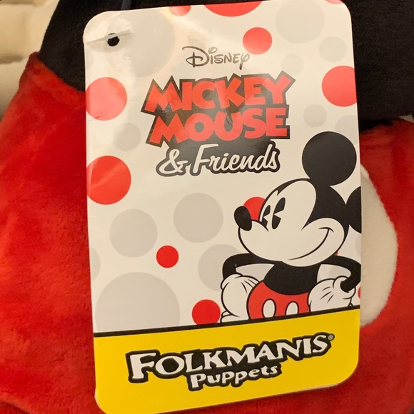 Folkmanis Discontinued Mickey Puppet - with tags! - Picture 5 of 8